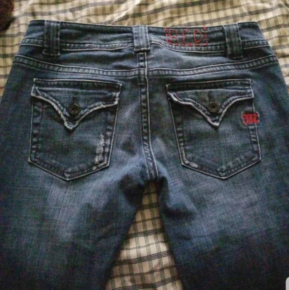 Miss Me Lucille Red Jeans size 29